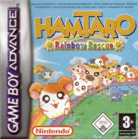 Hamtaro: Rainbow Rescue PAL GameBoy Advance PAL box art